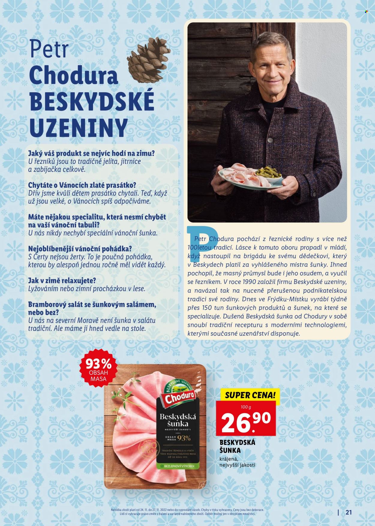 Leták Lidl - 24.11.2022 - 27.11.2022. Strana 21