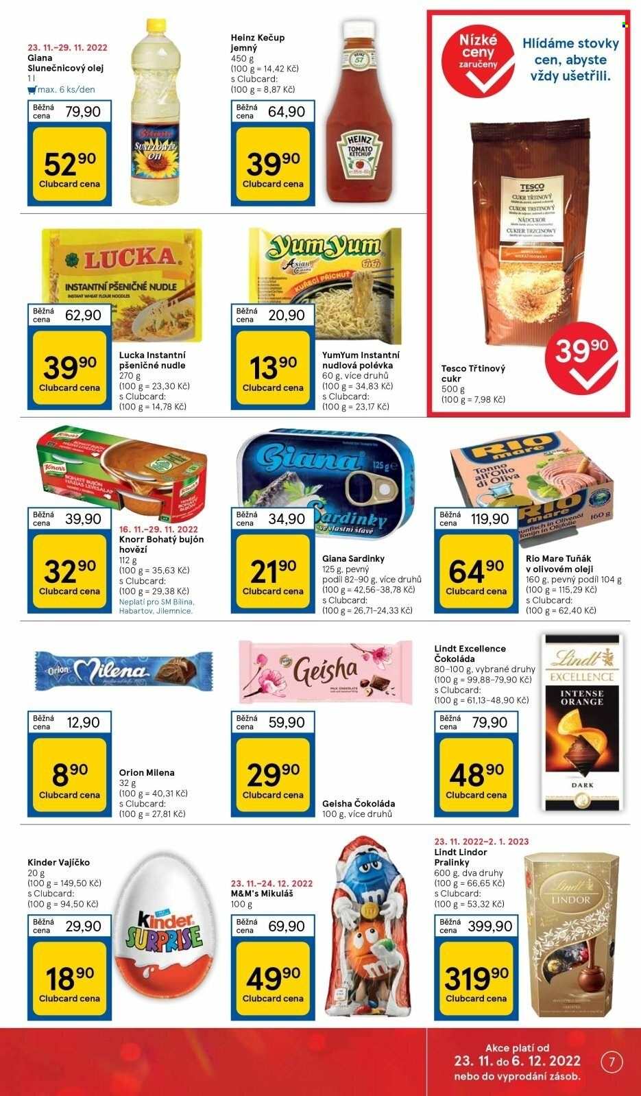 Leták TESCO supermarket - 23.11.2022 - 29.11.2022. Strana 7
