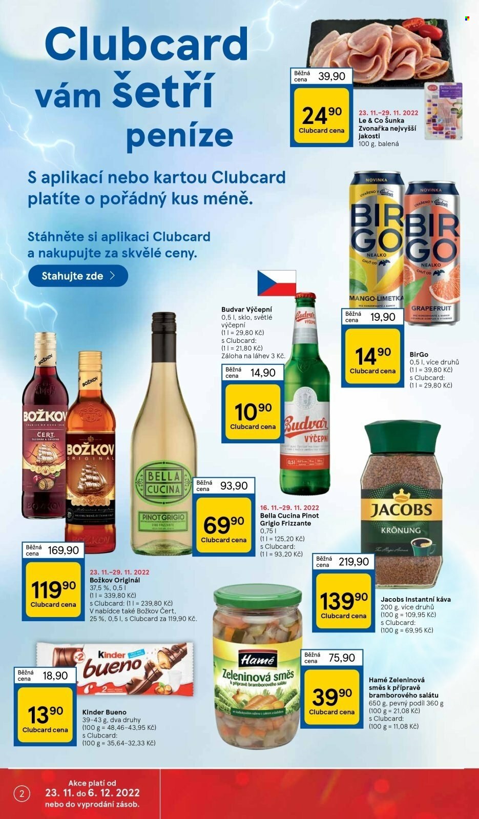 Leták TESCO - 23.11.2022 - 29.11.2022. Strana 2