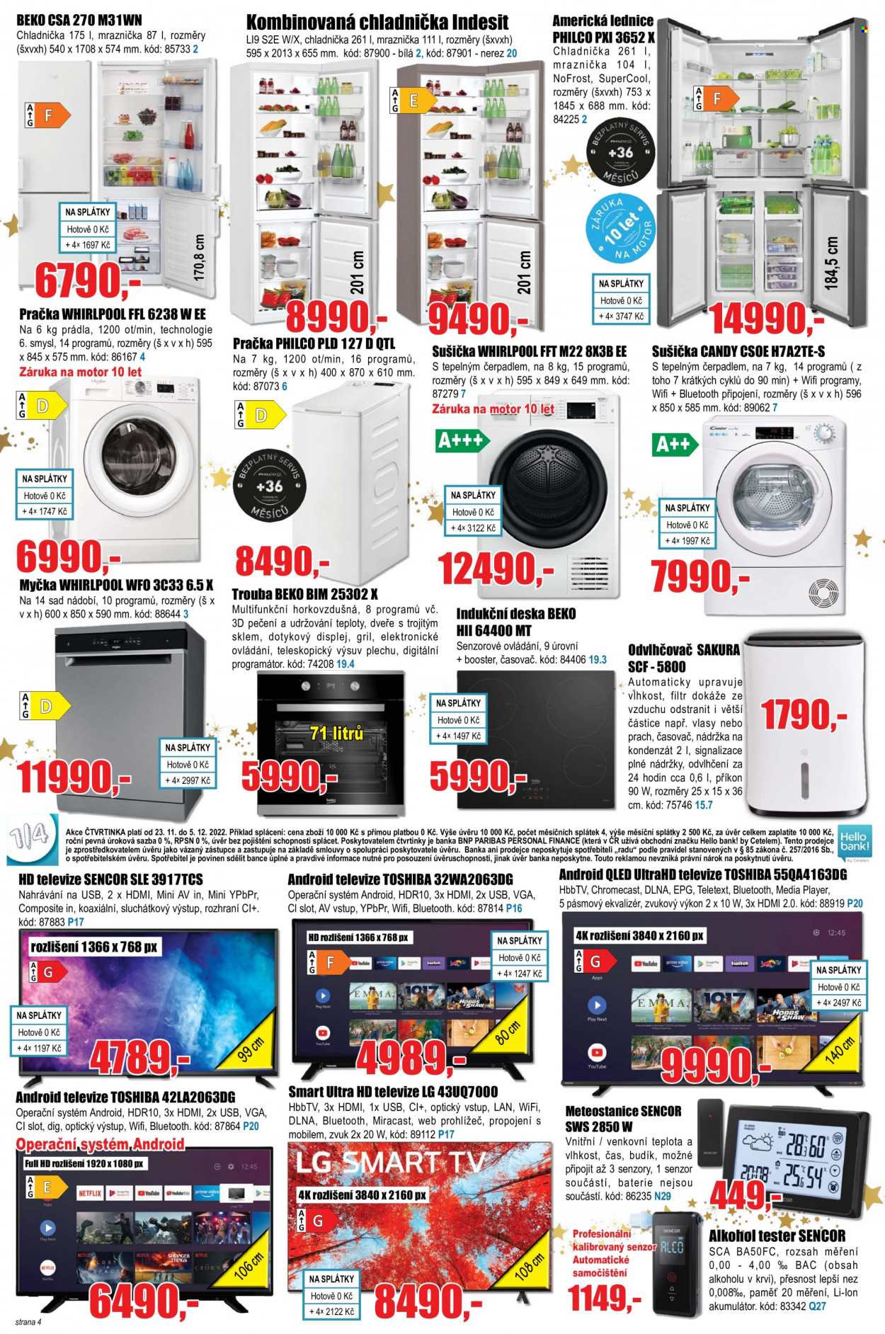 Leták EVA supermarket - 23.11.2022 - 5.12.2022. Strana 4