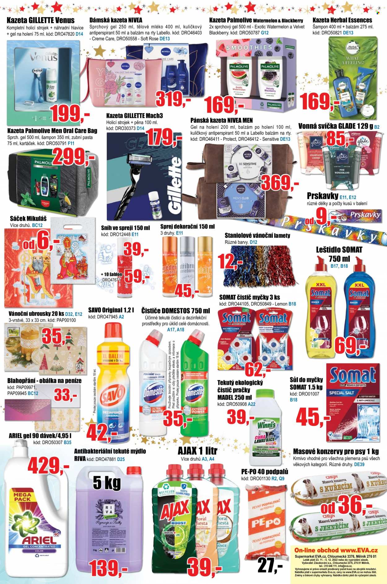 Leták EVA supermarket - 23.11.2022 - 5.12.2022. Strana 6