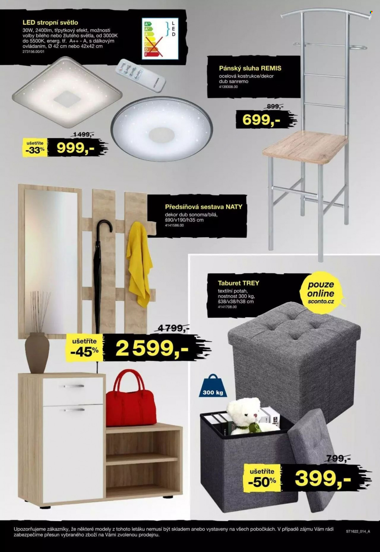 Leták SCONTO NÁBYTEK - 14.11.2022 - 30.11.2022. Strana 14