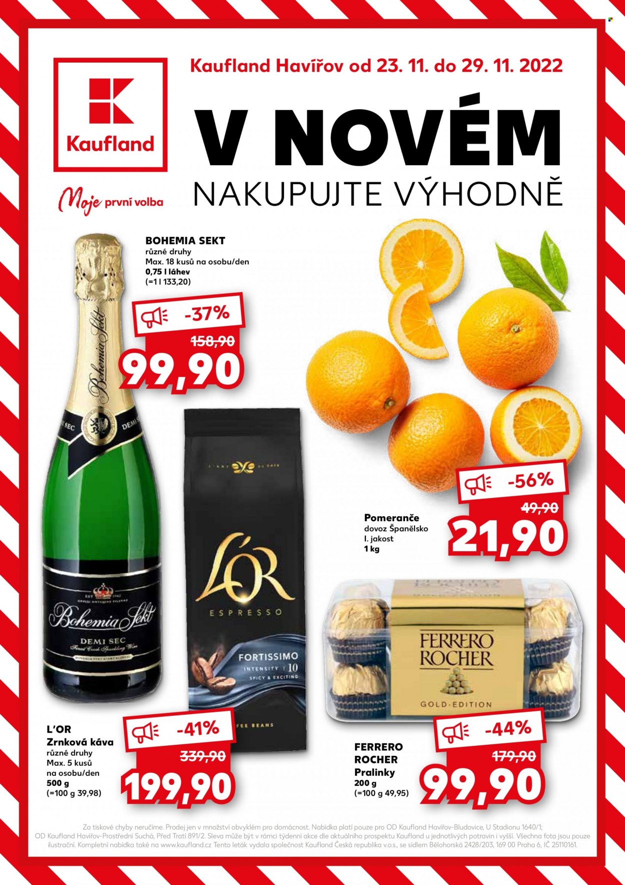 Leták Kaufland - 23.11.2022 - 29.11.2022. Strana 1