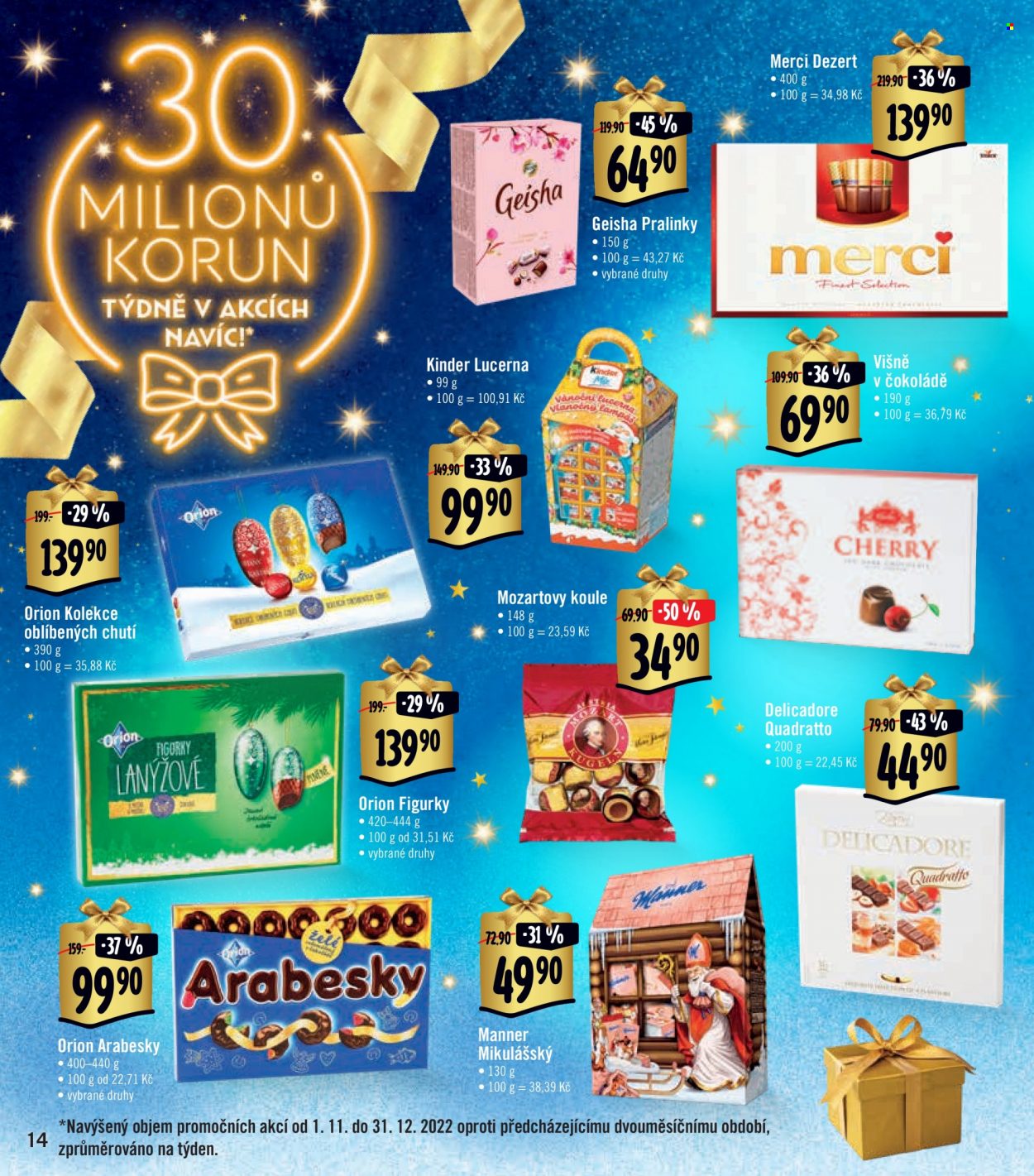 Leták Albert Hypermarket - 23.11.2022 - 6.12.2022. Strana 14