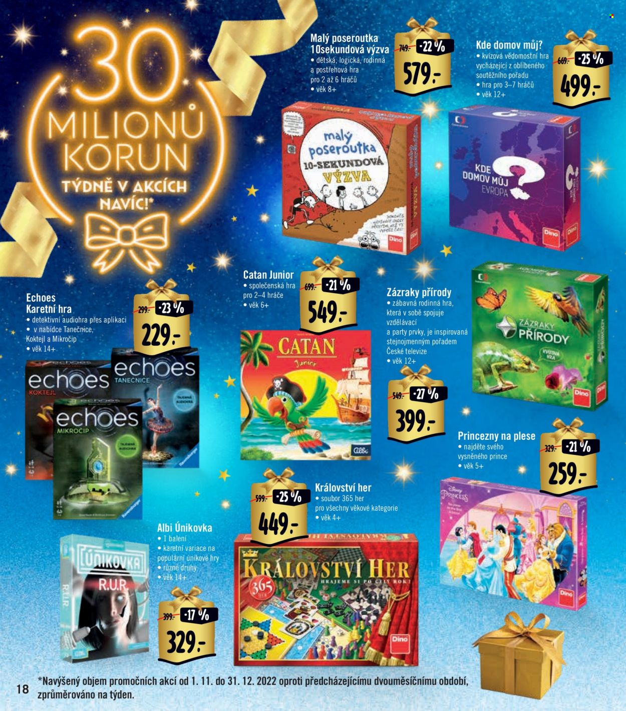 Leták Albert Hypermarket - 23.11.2022 - 6.12.2022. Strana 18
