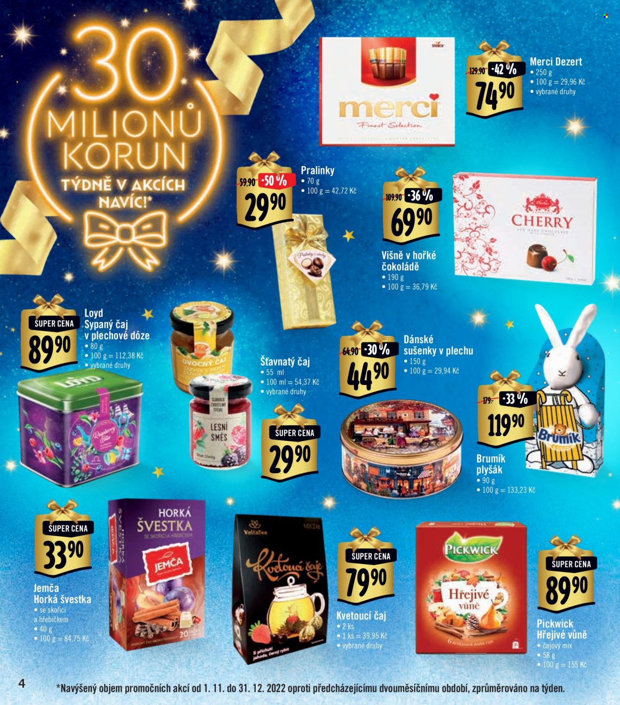 Leták Albert Supermarket - 23.11.2022 - 24.12.2022. Strana 4