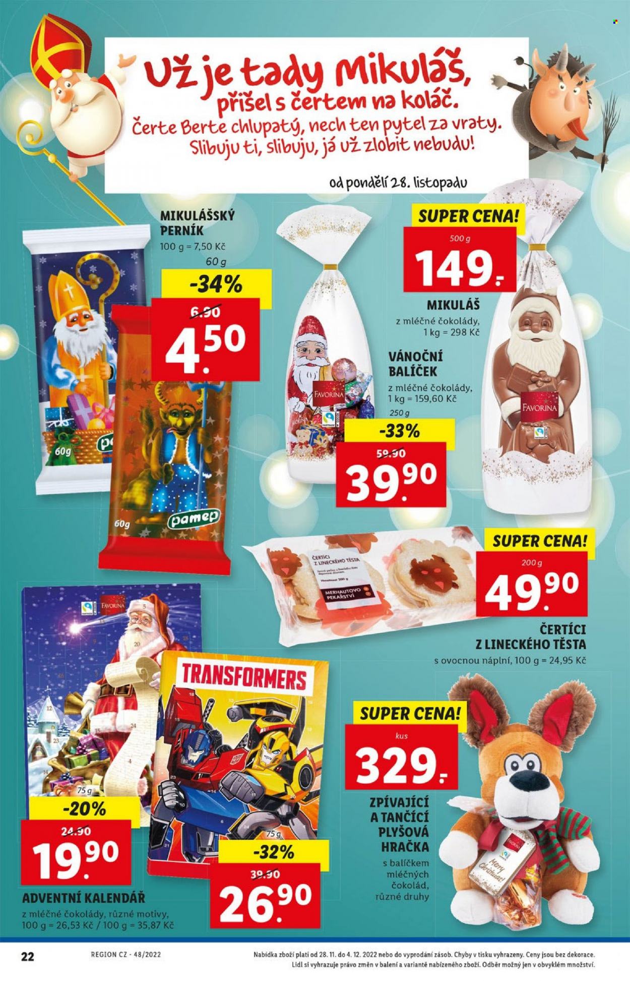 Leták Lidl - 28.11.2022 - 4.12.2022. Strana 22