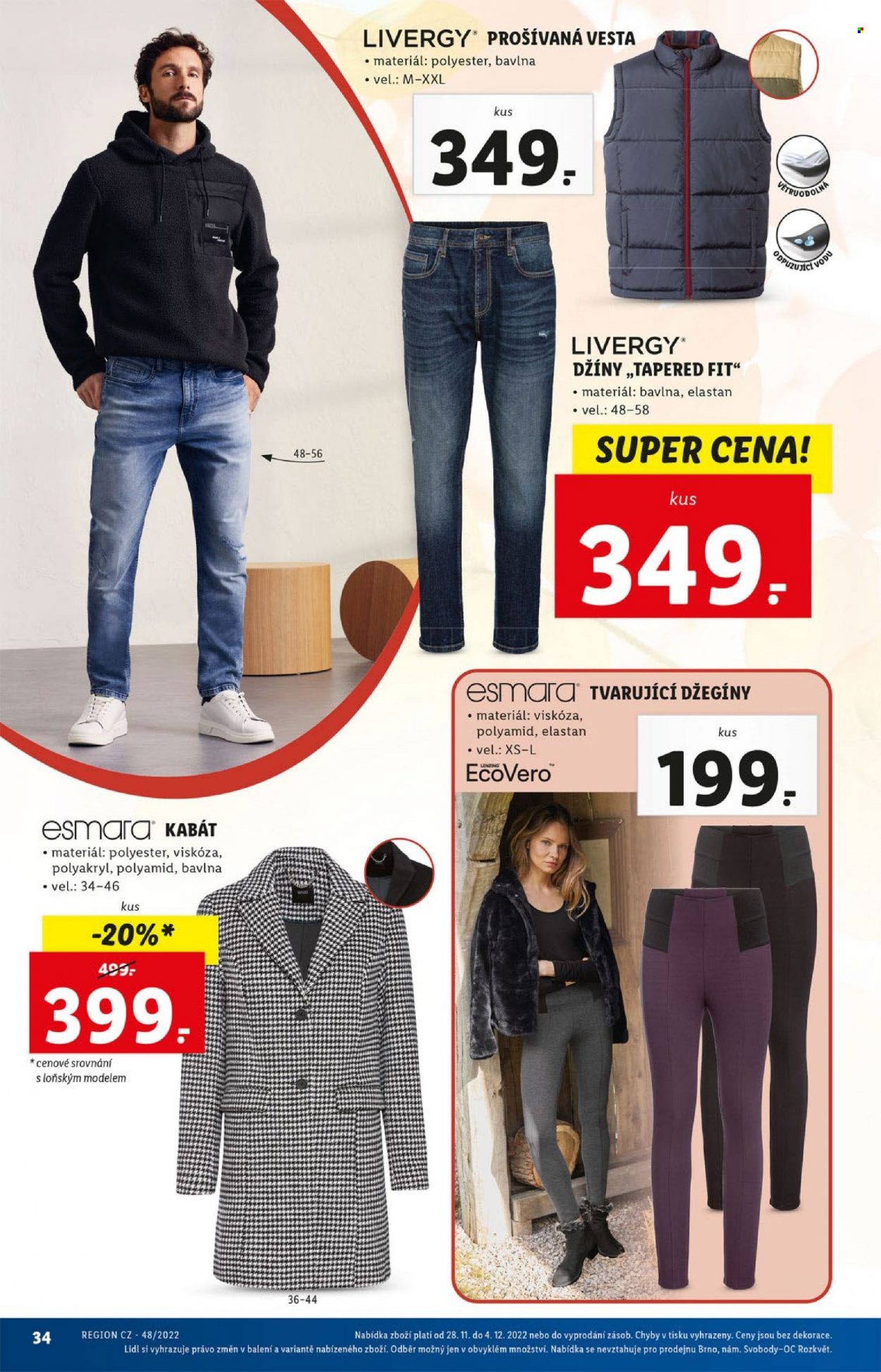 Leták Lidl - 28.11.2022 - 4.12.2022. Strana 34