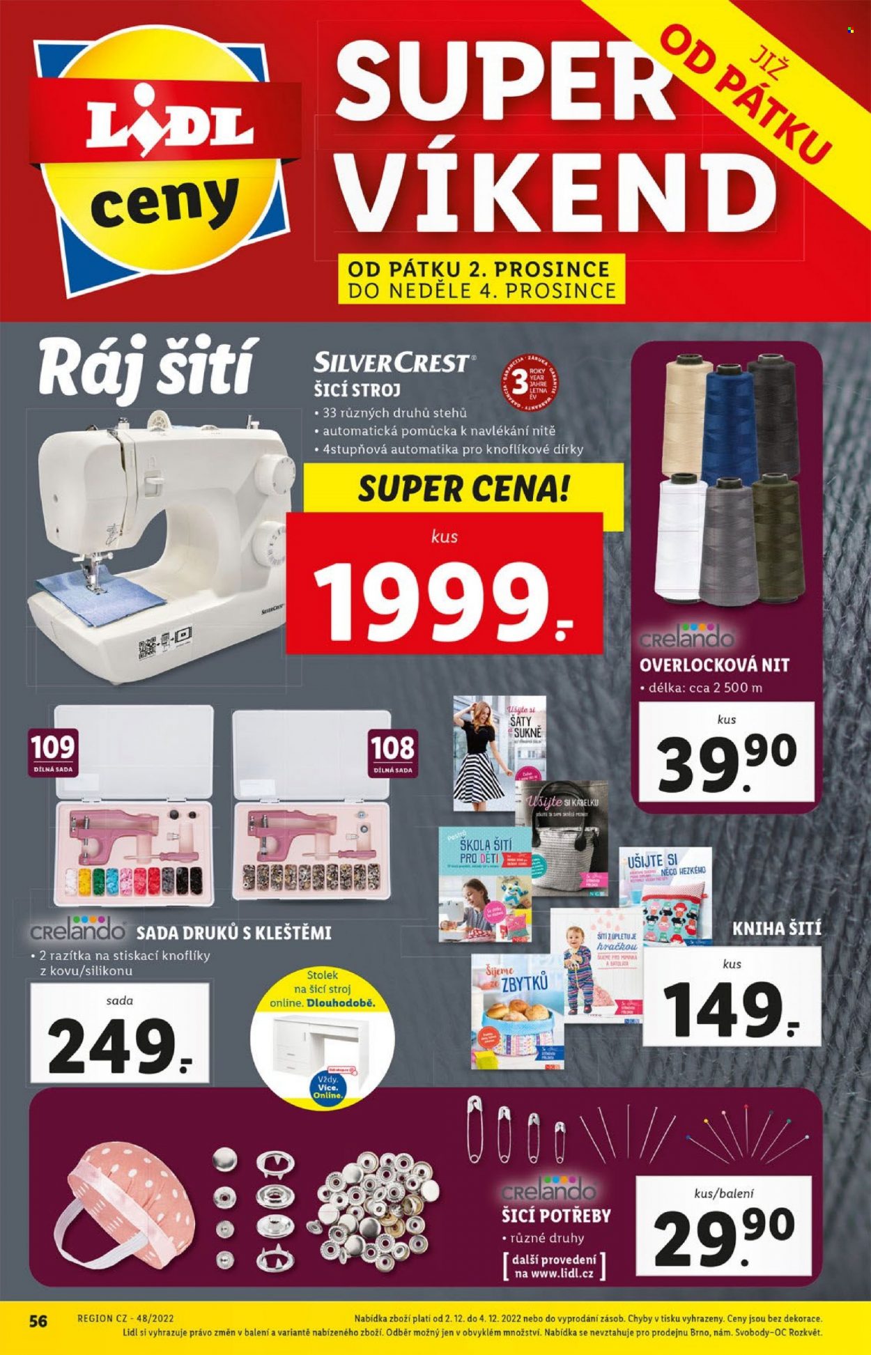 Leták Lidl - 28.11.2022 - 4.12.2022. Strana 56