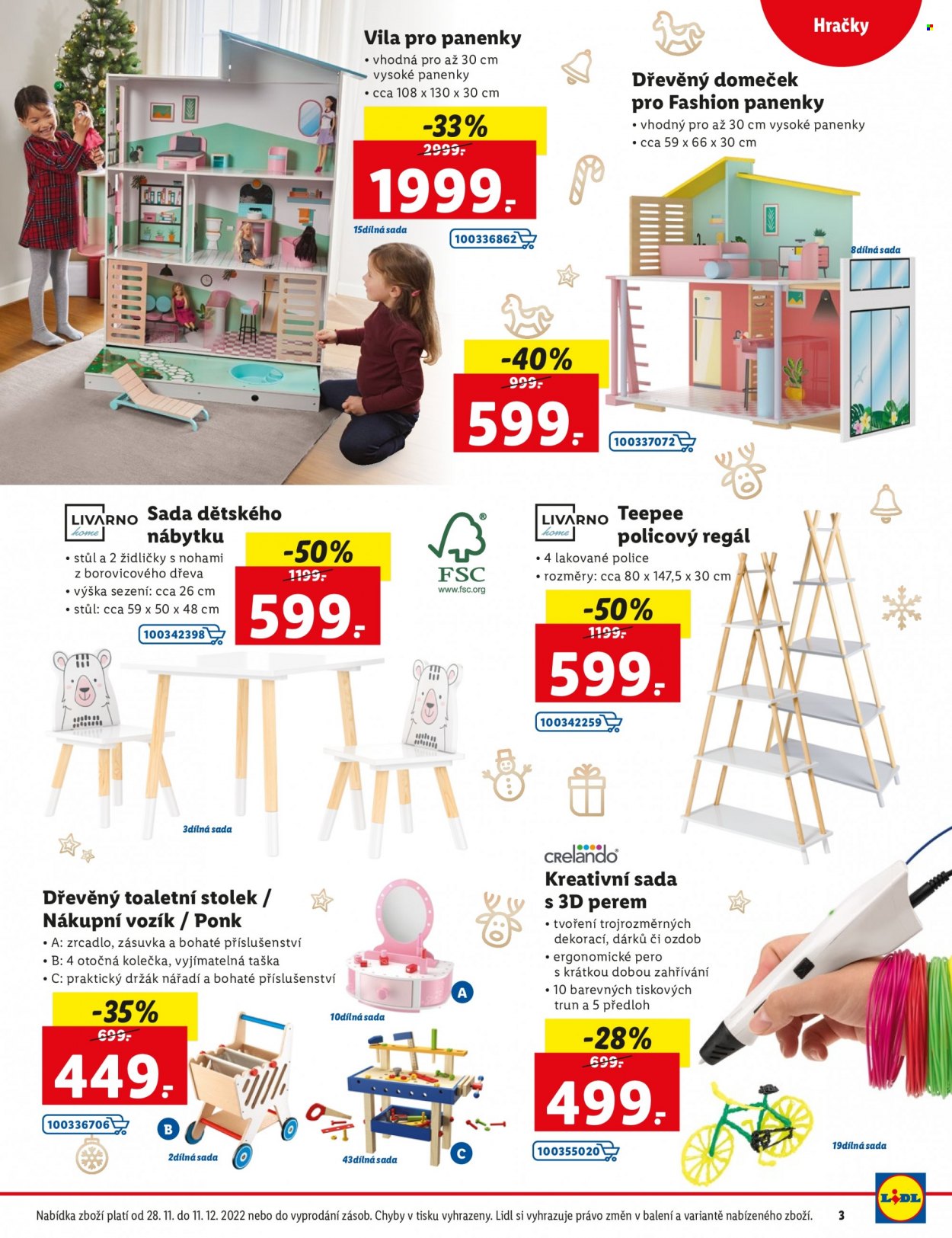 Leták Lidl - 28.11.2022 - 11.12.2022. Strana 3