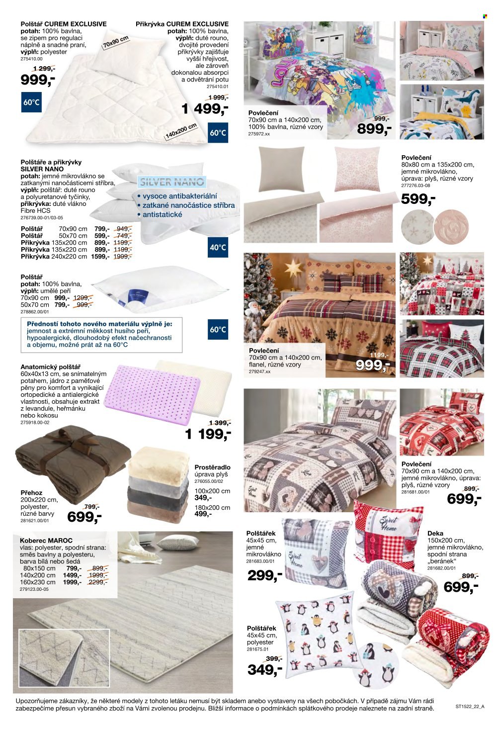 Leták SCONTO NÁBYTEK - 25.11.2022 - 27.12.2022. Strana 22