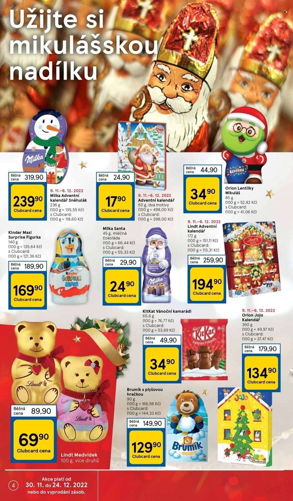 Leták TESCO - 30.11.2022 - 6.12.2022. Strana 4