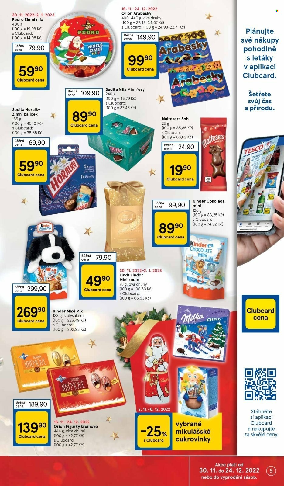 Leták TESCO - 30.11.2022 - 6.12.2022. Strana 5