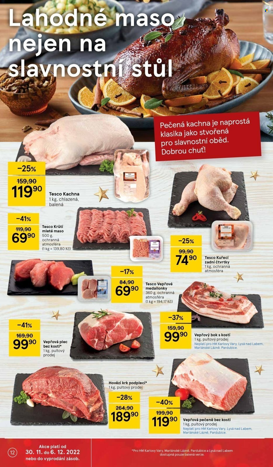 Leták TESCO - 30.11.2022 - 6.12.2022. Strana 12