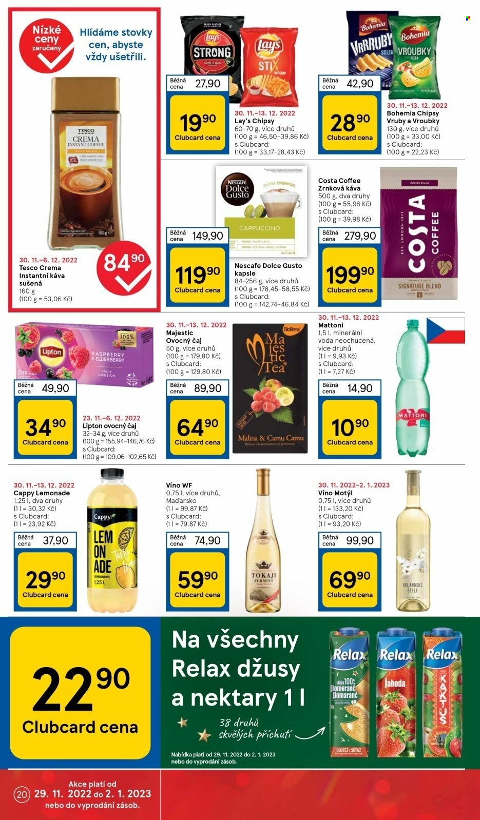 Leták TESCO - 30.11.2022 - 6.12.2022. Strana 20