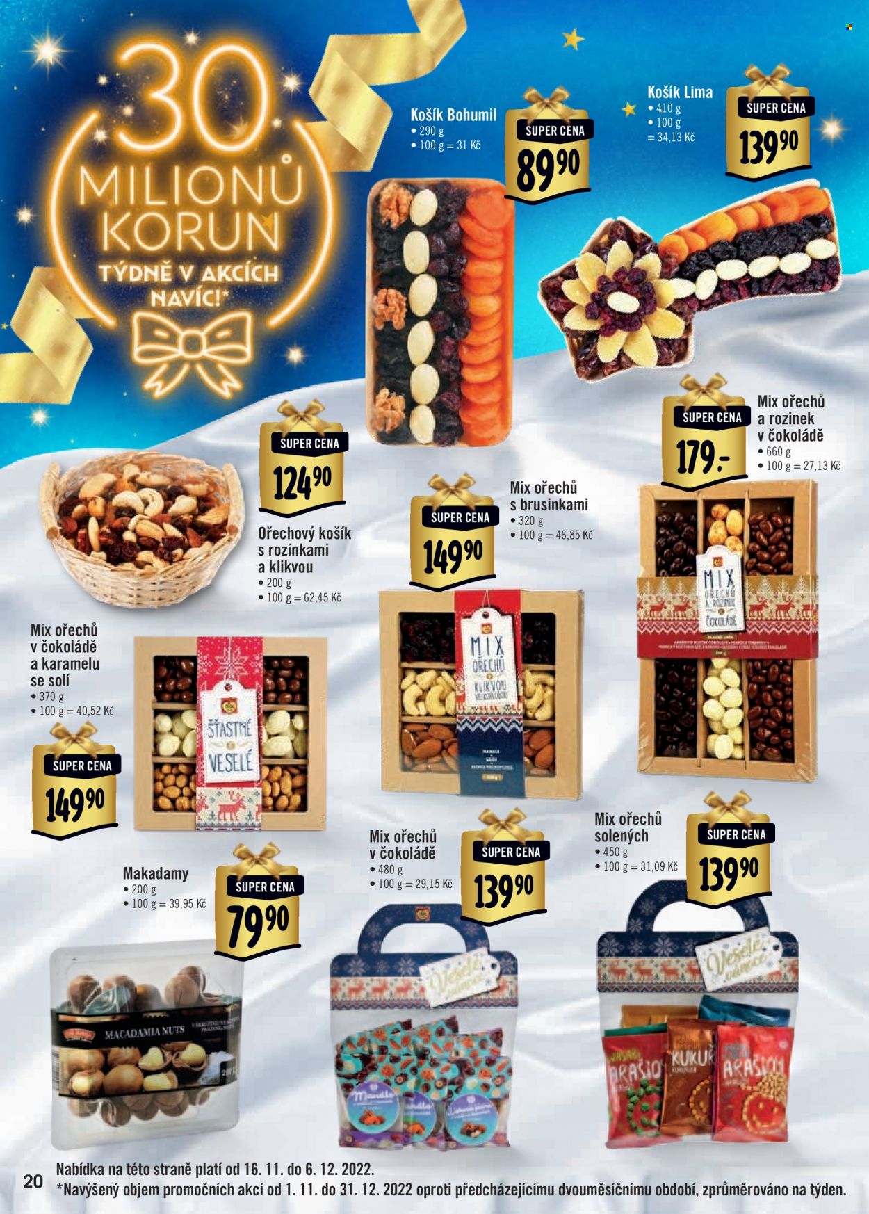 Leták Albert Hypermarket - 16.11.2022 - 31.12.2022. Strana 20