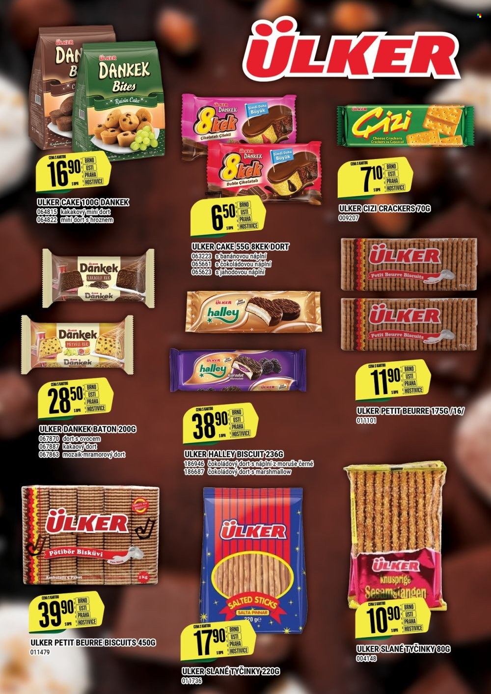 thumbnail - Leták Tamda Foods - 30.11.2022 - 6.12.2022 - Produkty v akci - dort, sladké pečivo, čokoládový dort, sýr, marshmallow, biscuit, slané tyčinky. Strana 30.