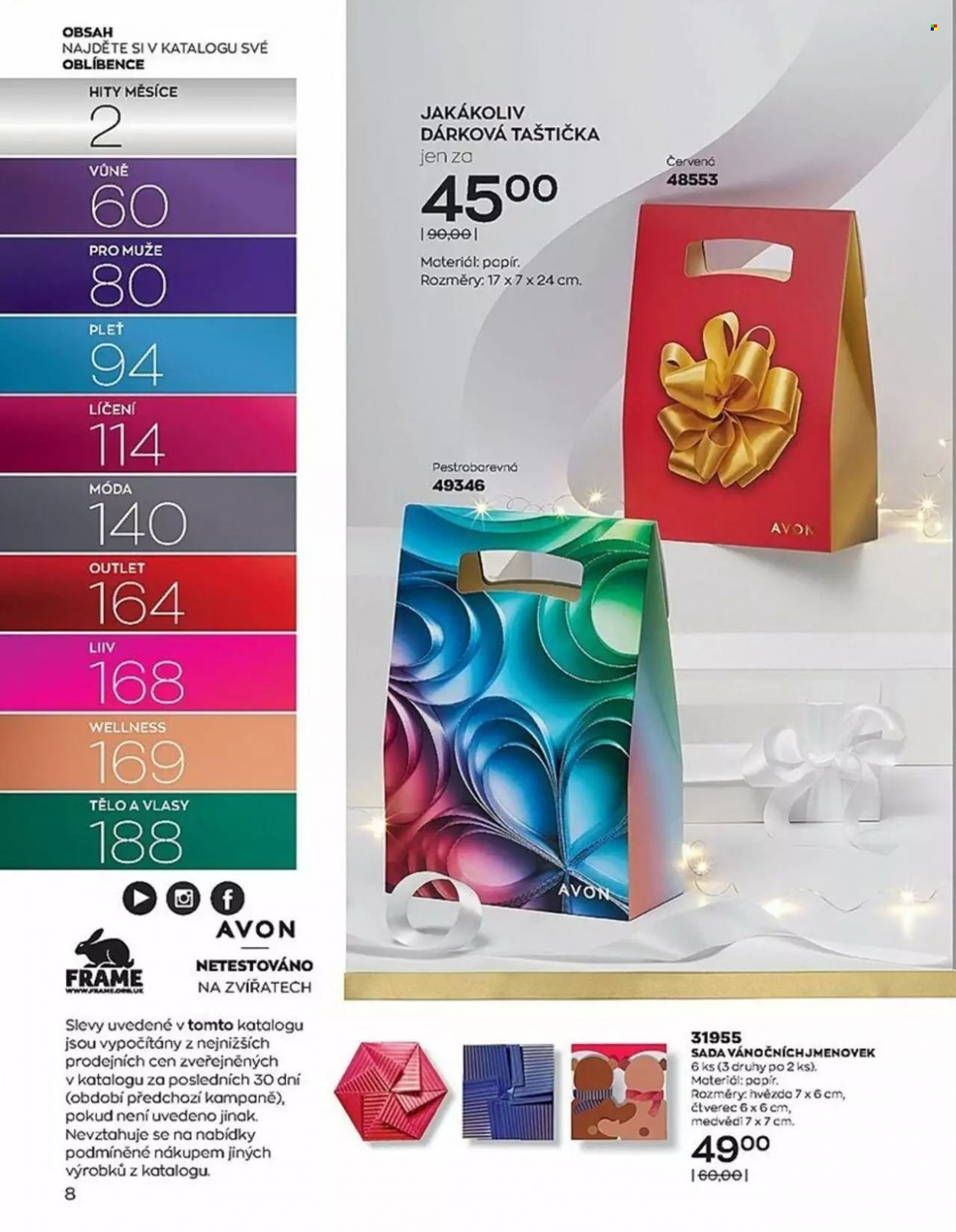 Leták AVON - 1.12.2022 - 31.12.2022. Strana 8