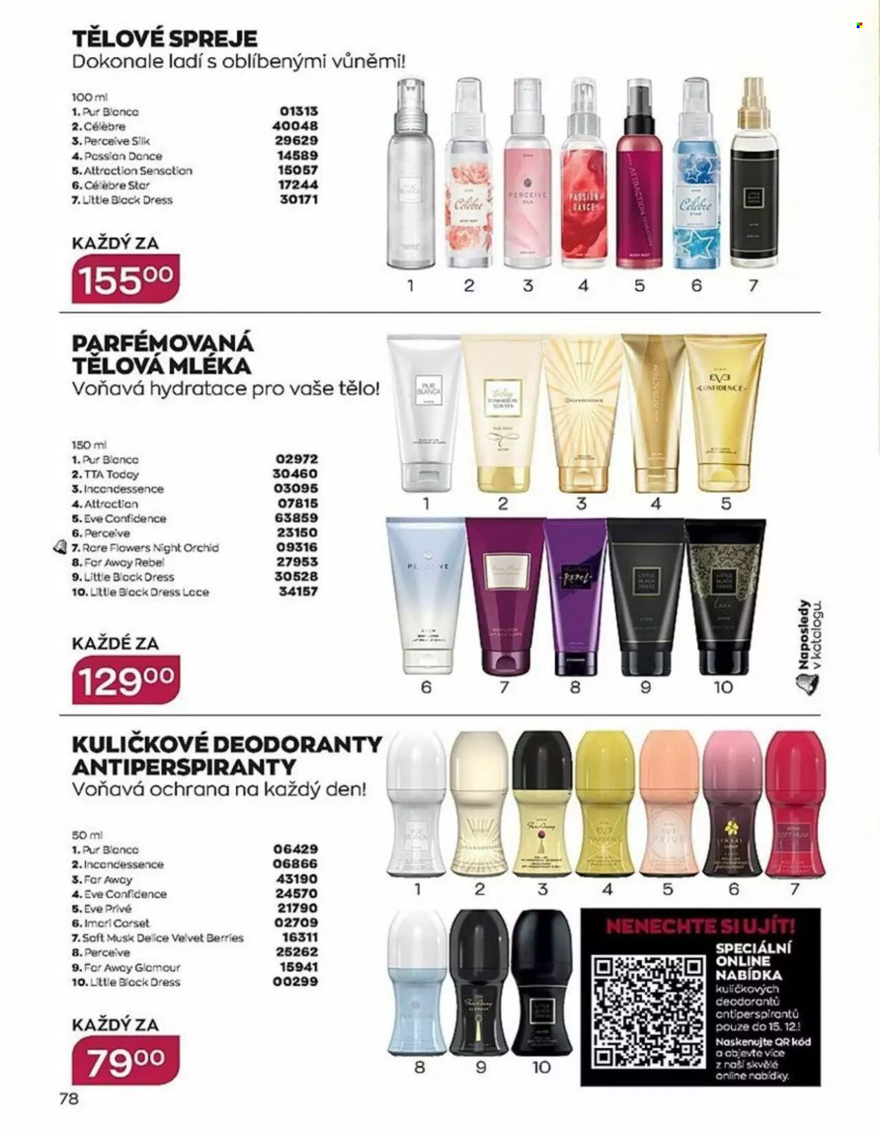 Leták AVON - 1.12.2022 - 31.12.2022. Strana 78