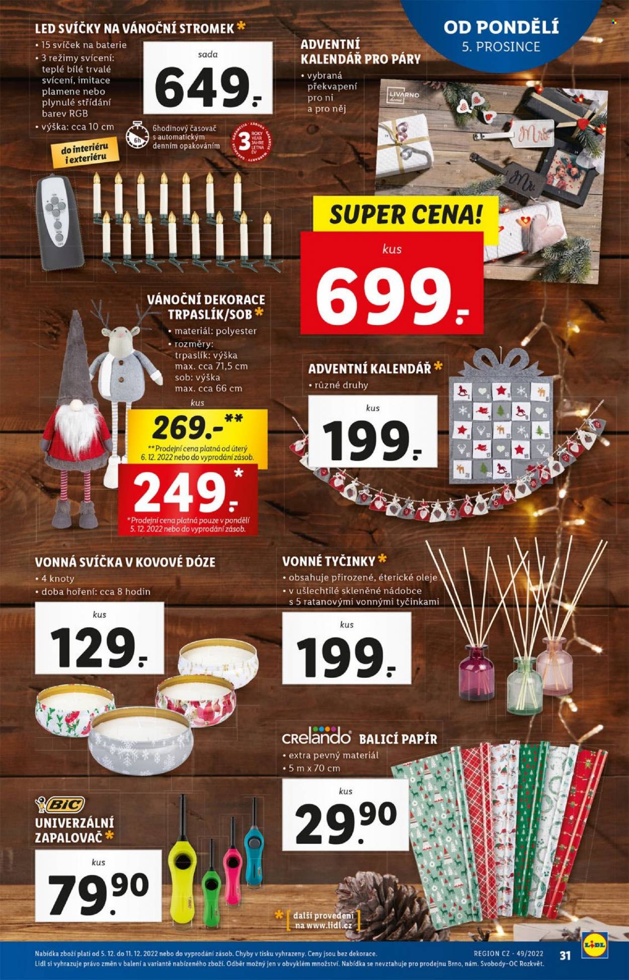 Leták Lidl - 5.12.2022 - 11.12.2022. Strana 31