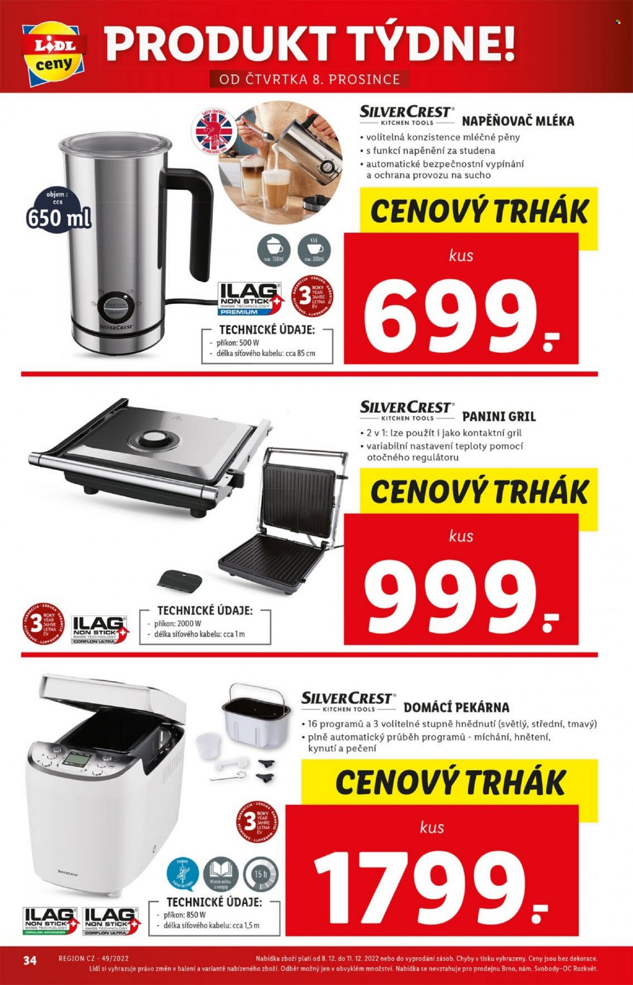 Leták Lidl - 5.12.2022 - 11.12.2022. Strana 34