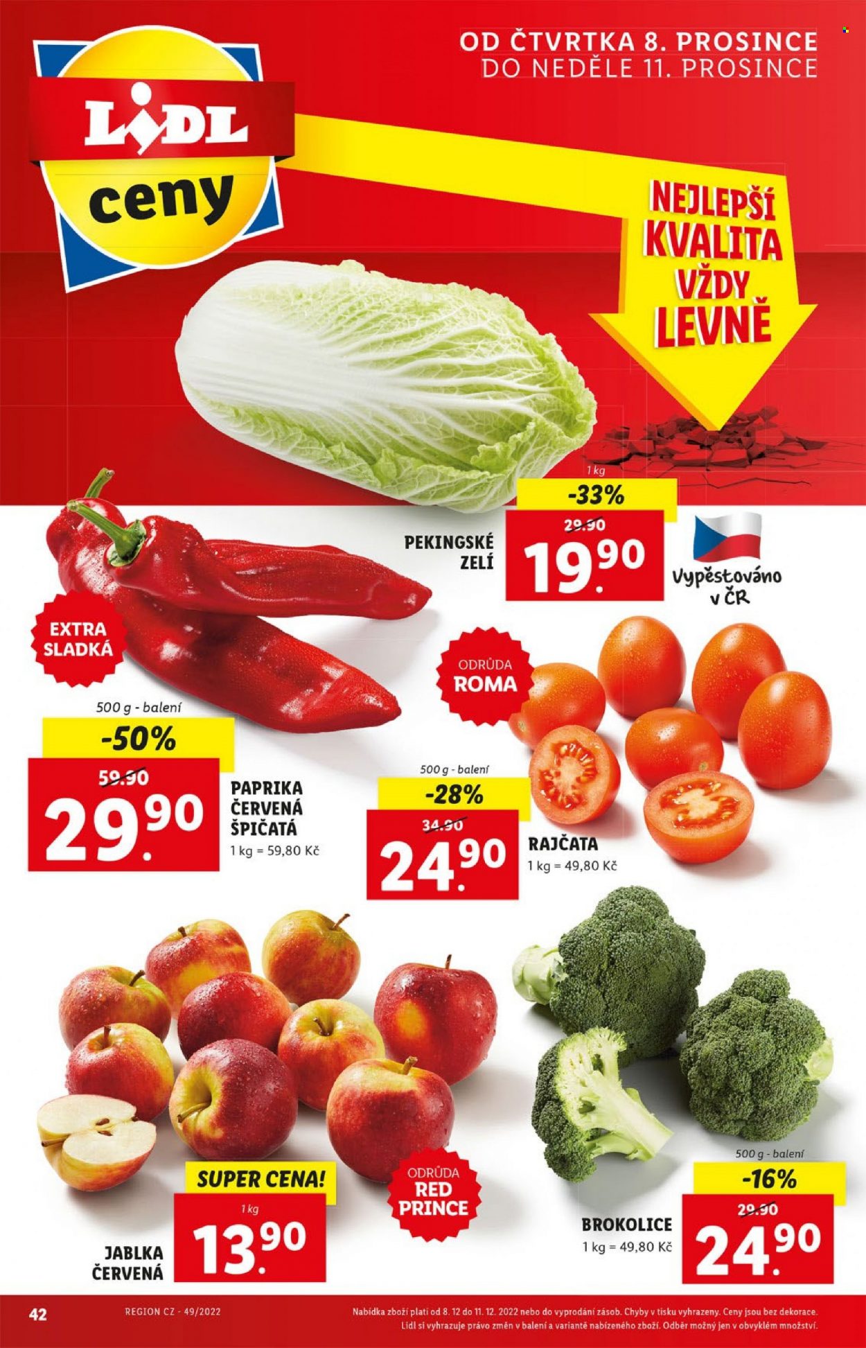Leták Lidl - 5.12.2022 - 11.12.2022. Strana 42