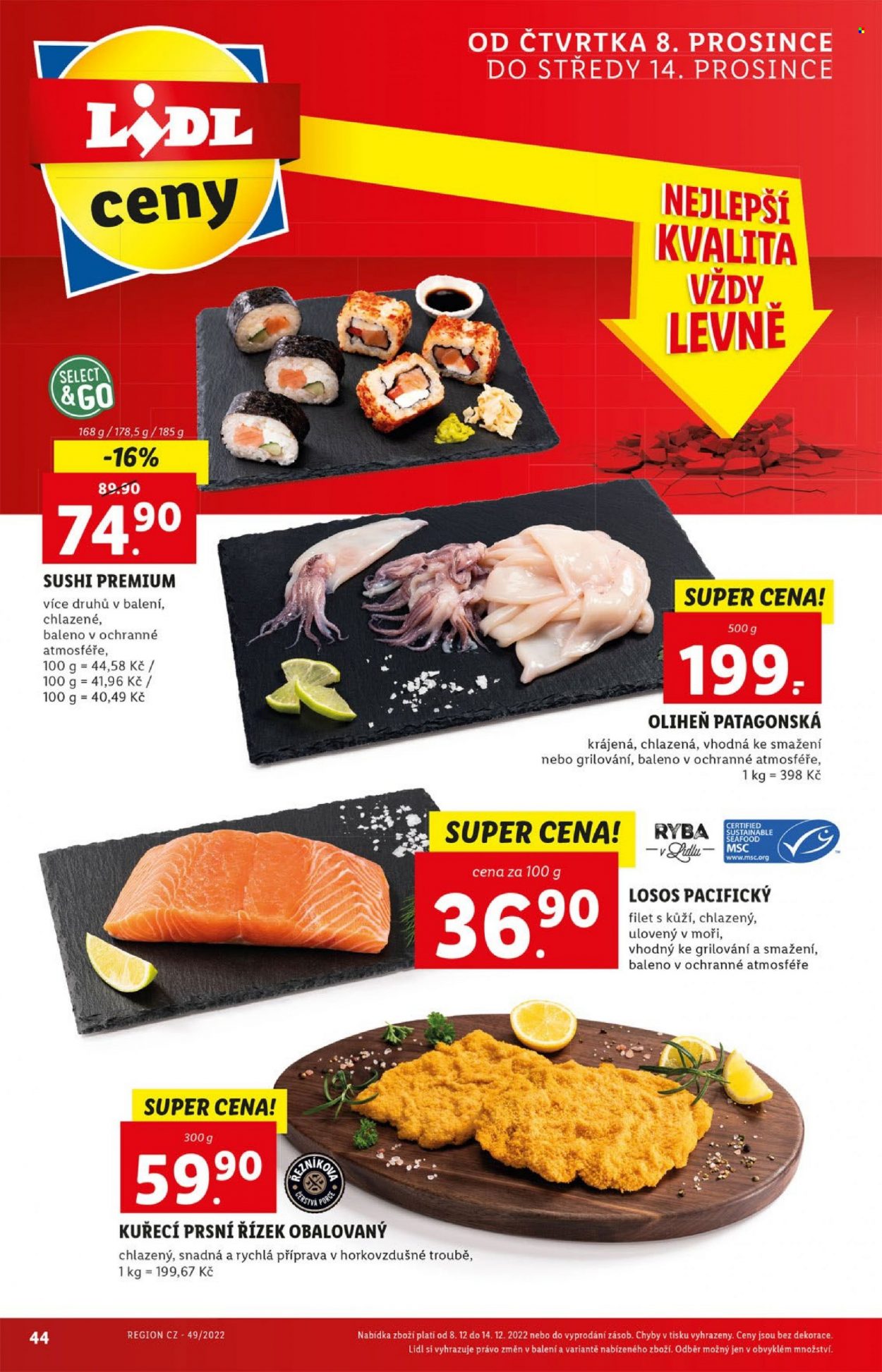 Leták Lidl - 5.12.2022 - 11.12.2022. Strana 44