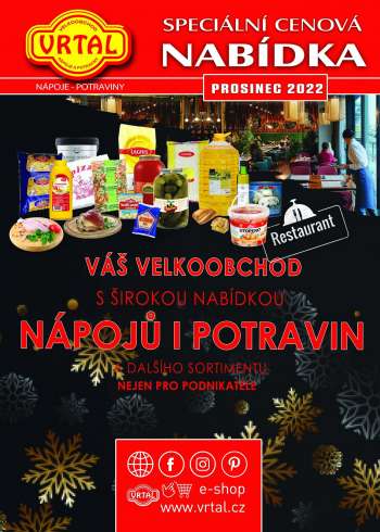 Leták Vrtal - 1.12.2022 - 31.12.2022.