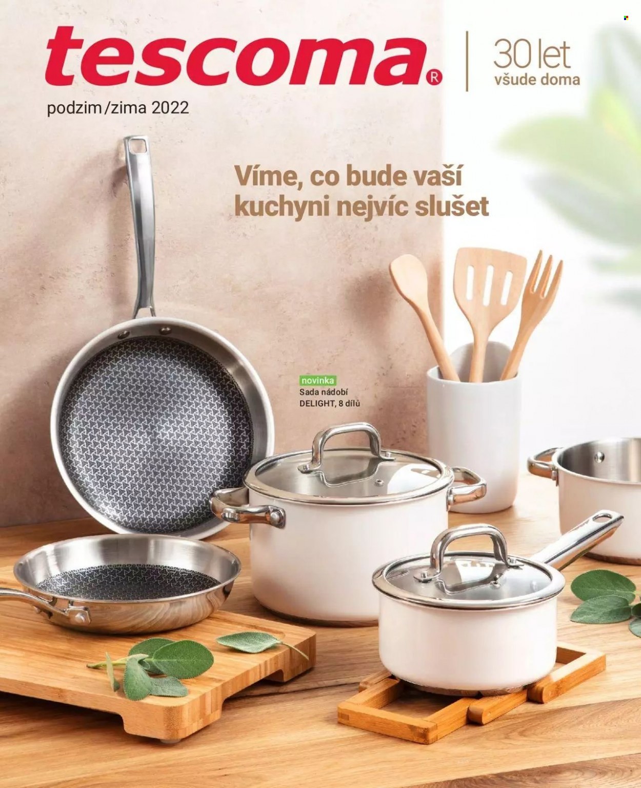 thumbnail - Leták Tescoma - Produkty v akci - sada nádobí, nádobí, Tescoma. Strana 1.