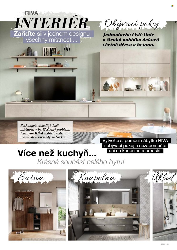 Leták SCONTO NÁBYTEK. Strana 21