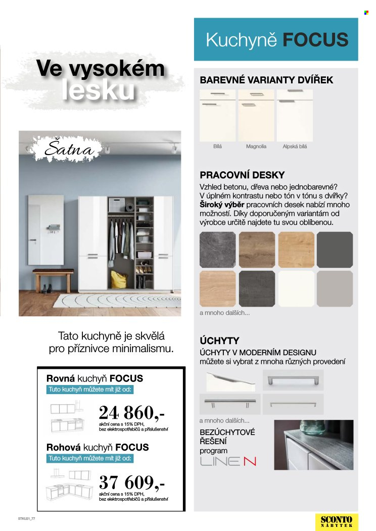 Leták SCONTO NÁBYTEK. Strana 67