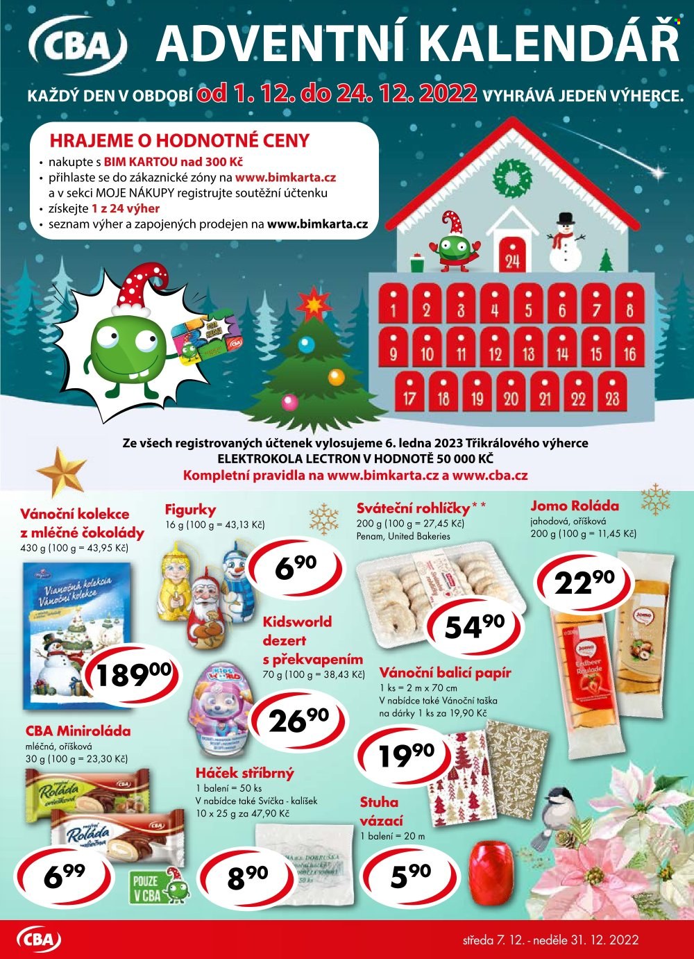 Leták CBA potraviny - 7.12.2022 - 31.12.2022. Strana 5