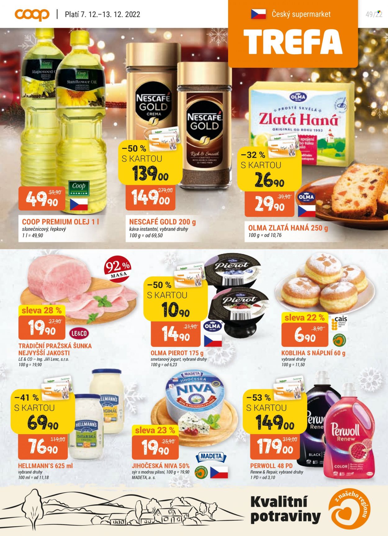 Leták TREFA coop - 7.12.2022 - 13.12.2022. Strana 1