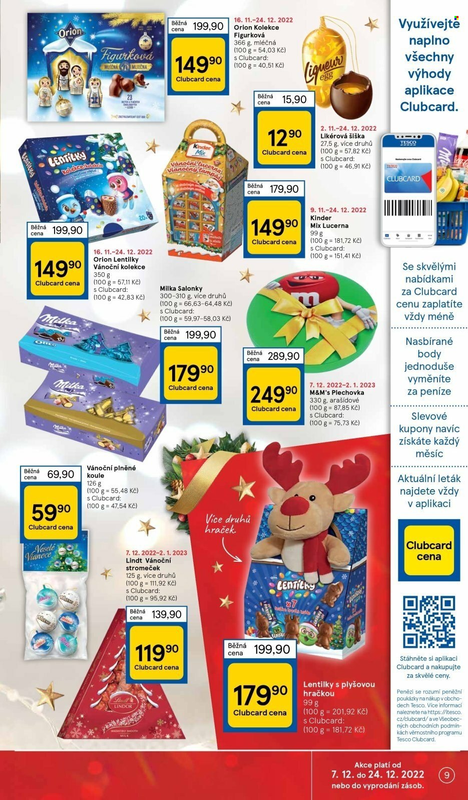 Leták TESCO - 7.12.2022 - 13.12.2022. Strana 9