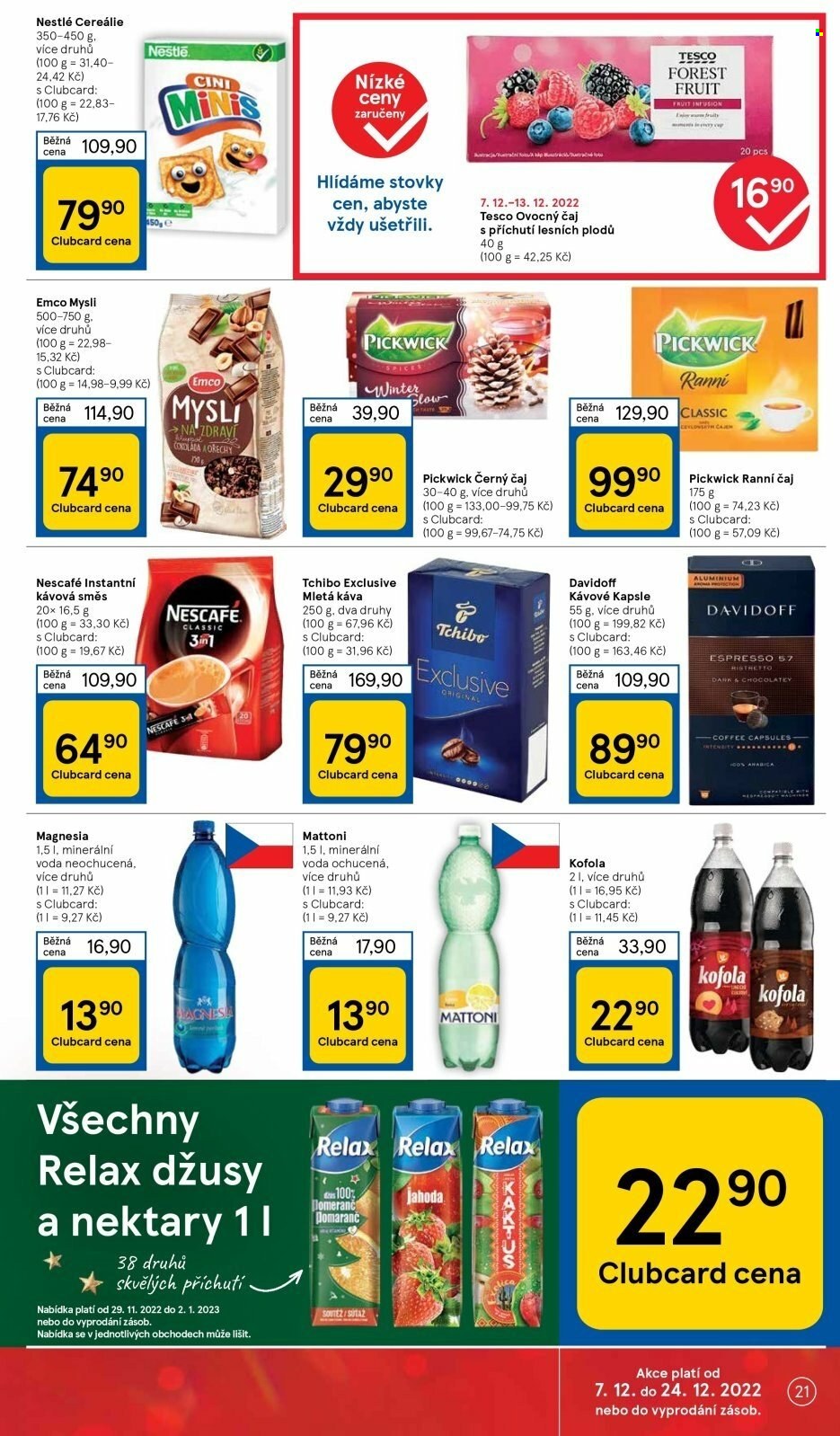 Leták TESCO - 7.12.2022 - 13.12.2022. Strana 21