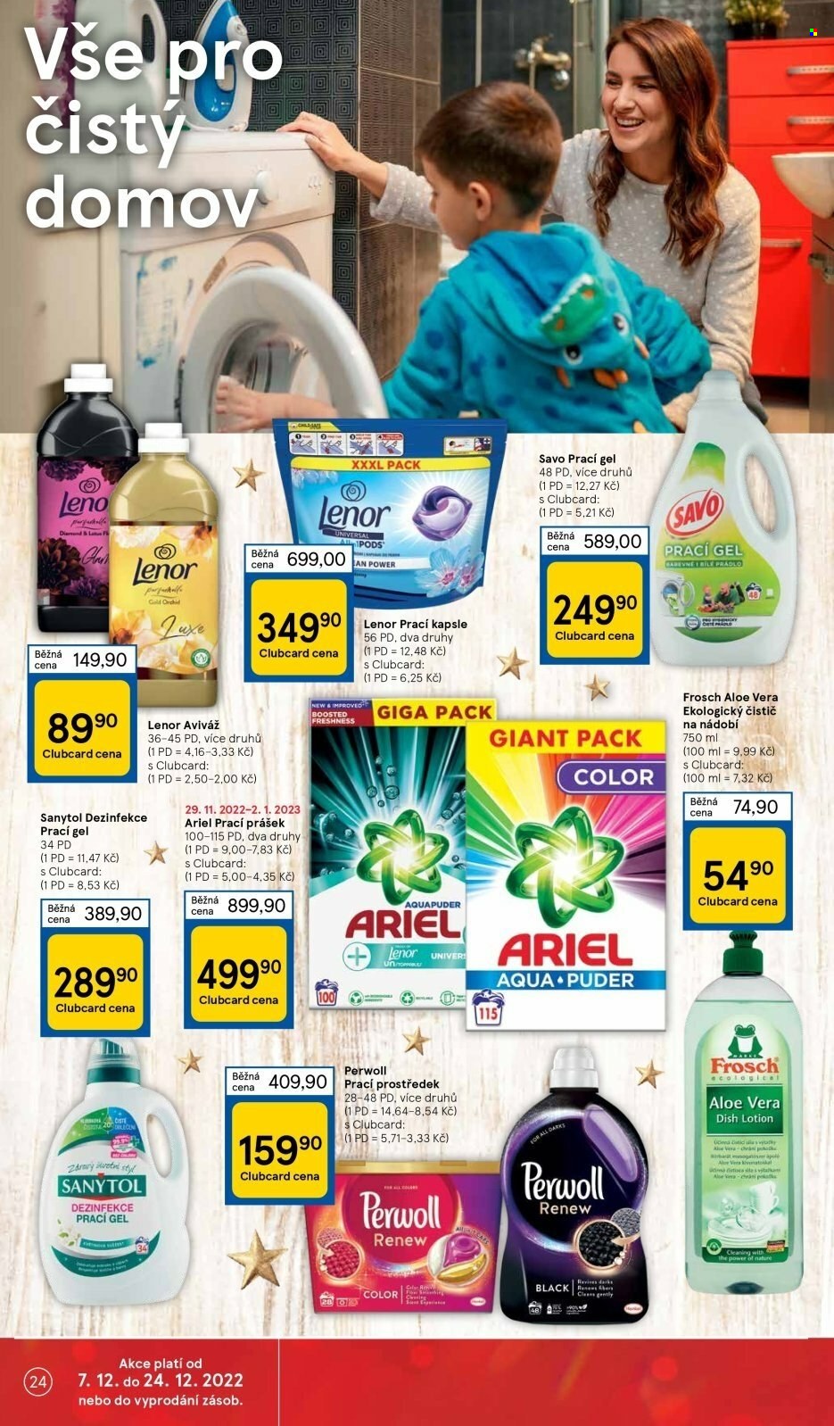 Leták TESCO - 7.12.2022 - 13.12.2022. Strana 24