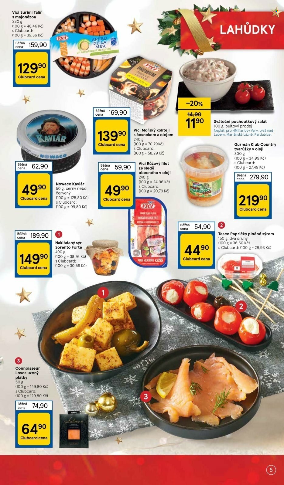 Leták TESCO - 5.12.2022 - 31.12.2022. Strana 5
