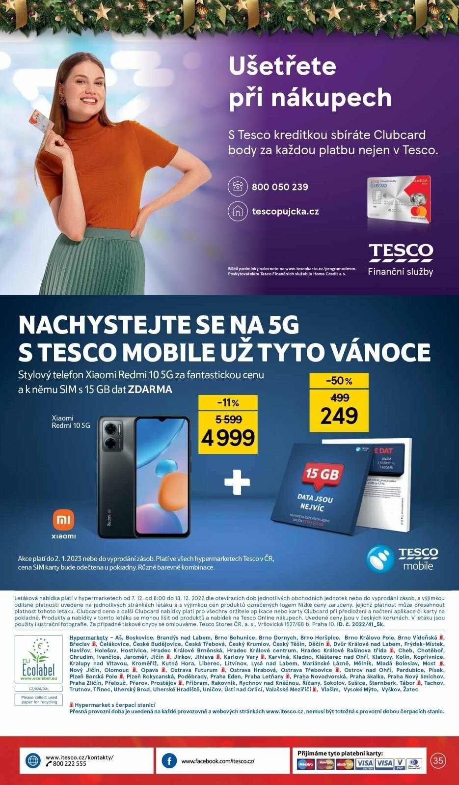 Leták TESCO - 7.12.2022 - 13.12.2022. Strana 35