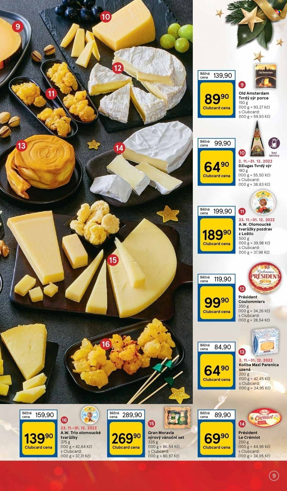 Leták TESCO - 5.12.2022 - 31.12.2022. Strana 9