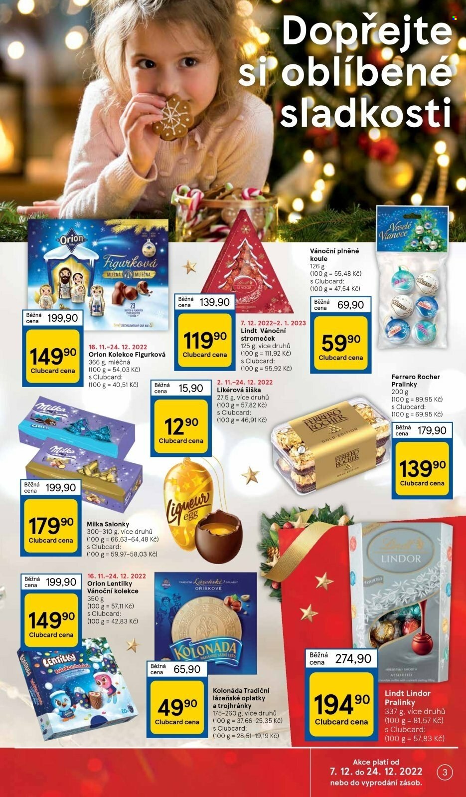 Leták TESCO supermarket - 7.12.2022 - 13.12.2022. Strana 3