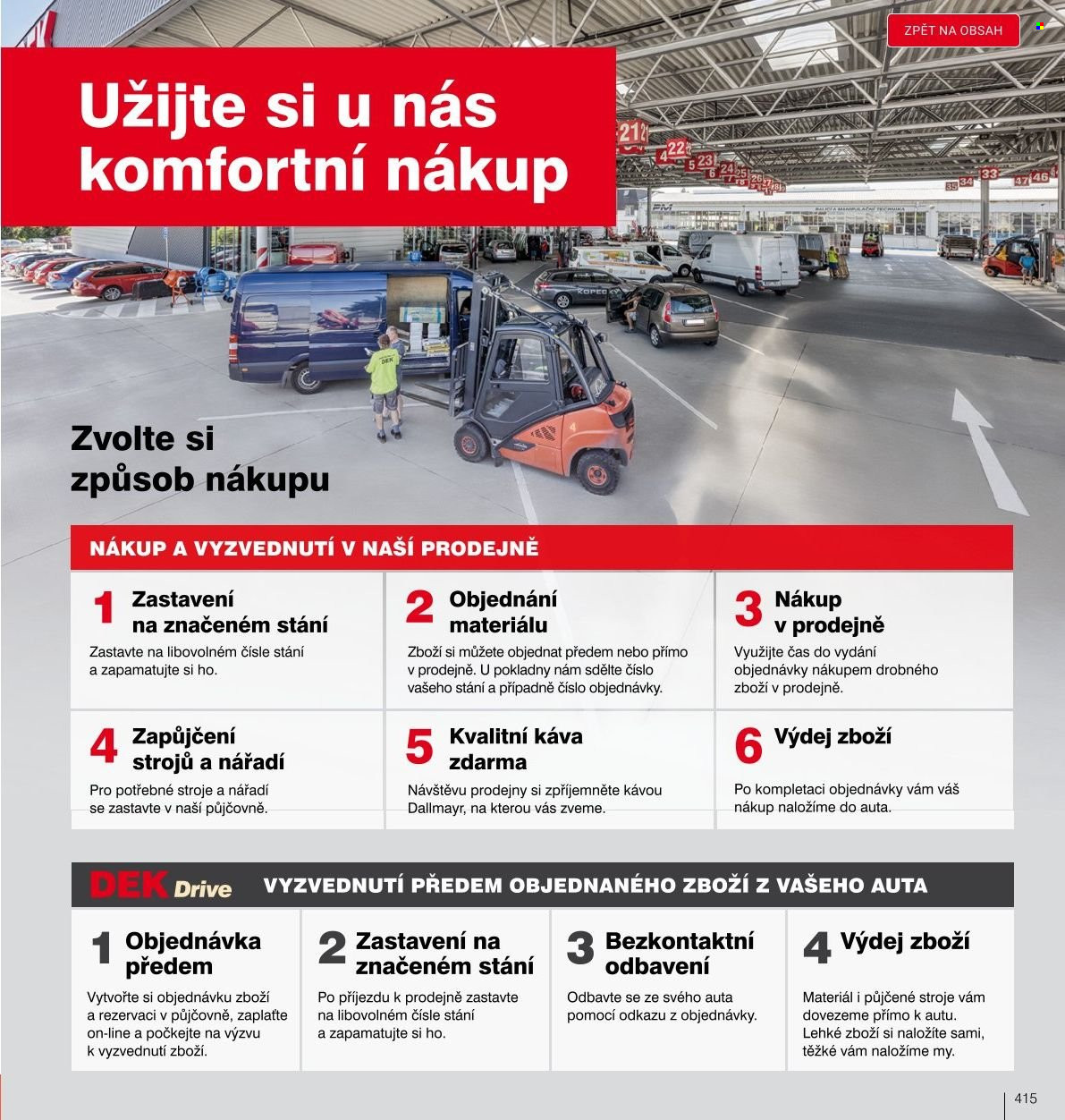 Leták DEK. Strana 410