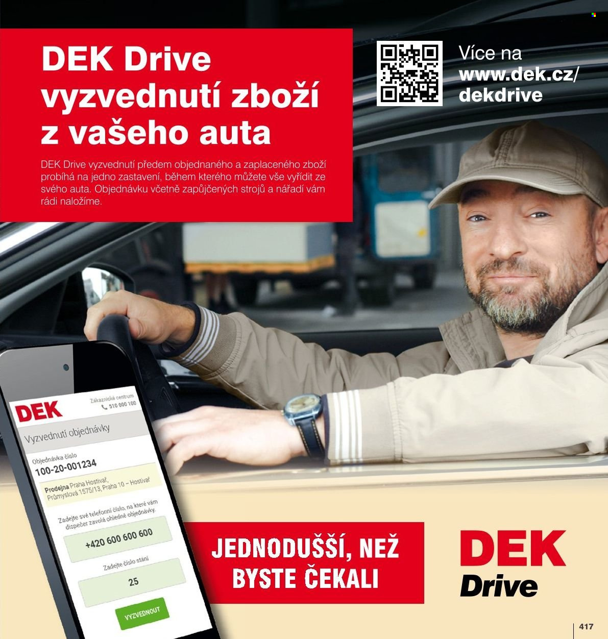 Leták DEK. Strana 412