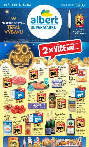 Leták Albert Supermarket - 7.12.2022 - 13.12.2022.