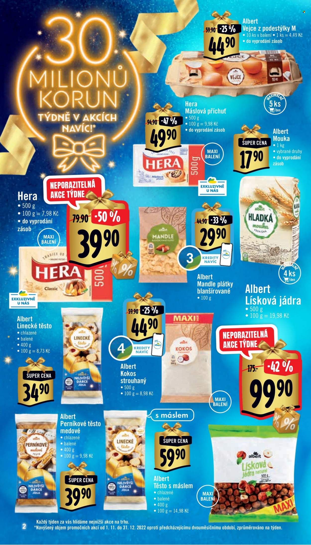 Leták Albert Supermarket - 7.12.2022 - 13.12.2022. Strana 2