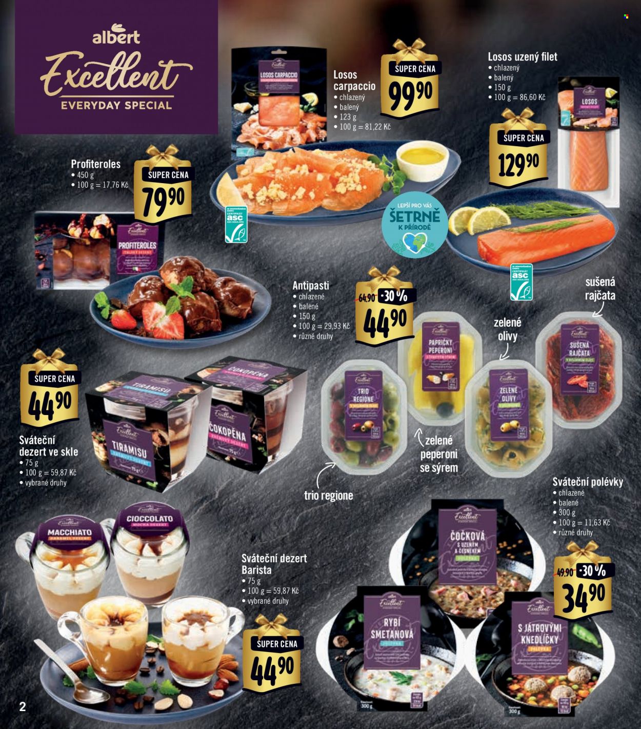 Leták Albert Supermarket - 7.12.2022 - 31.12.2022. Strana 2