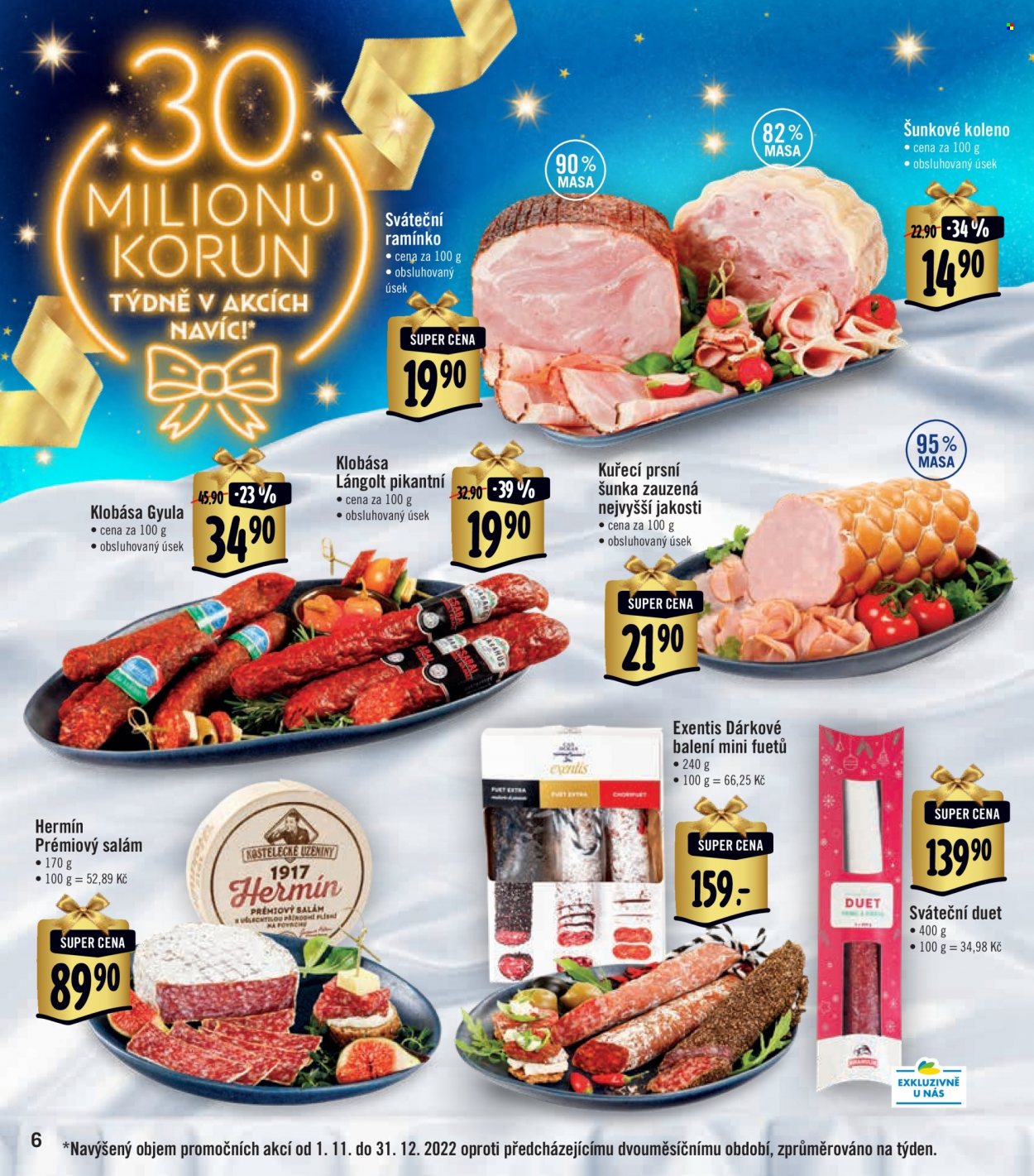 Leták Albert Supermarket - 7.12.2022 - 31.12.2022. Strana 6