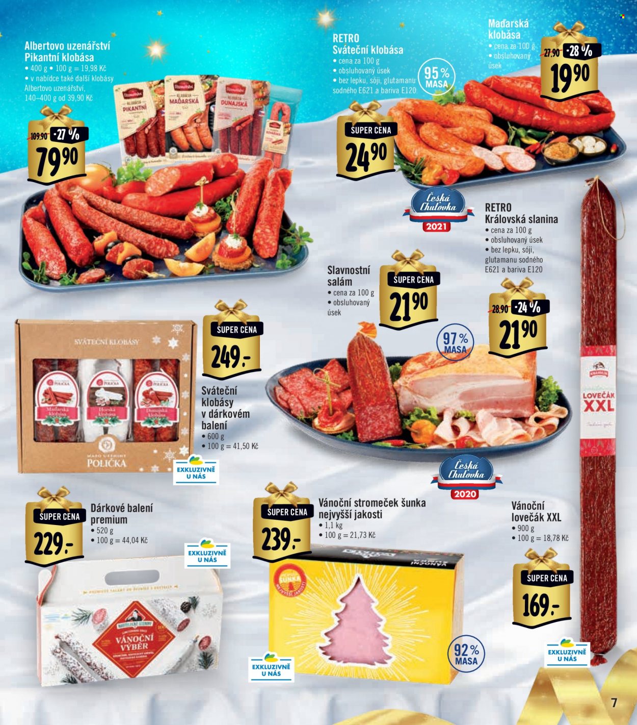 Leták Albert Supermarket - 7.12.2022 - 31.12.2022. Strana 7