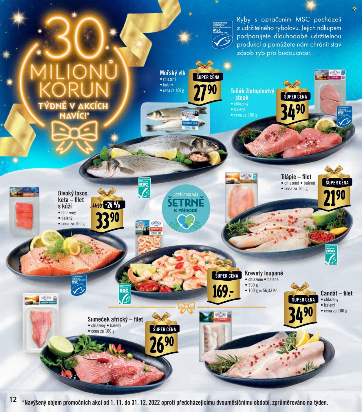 Leták Albert Supermarket - 7.12.2022 - 31.12.2022. Strana 12