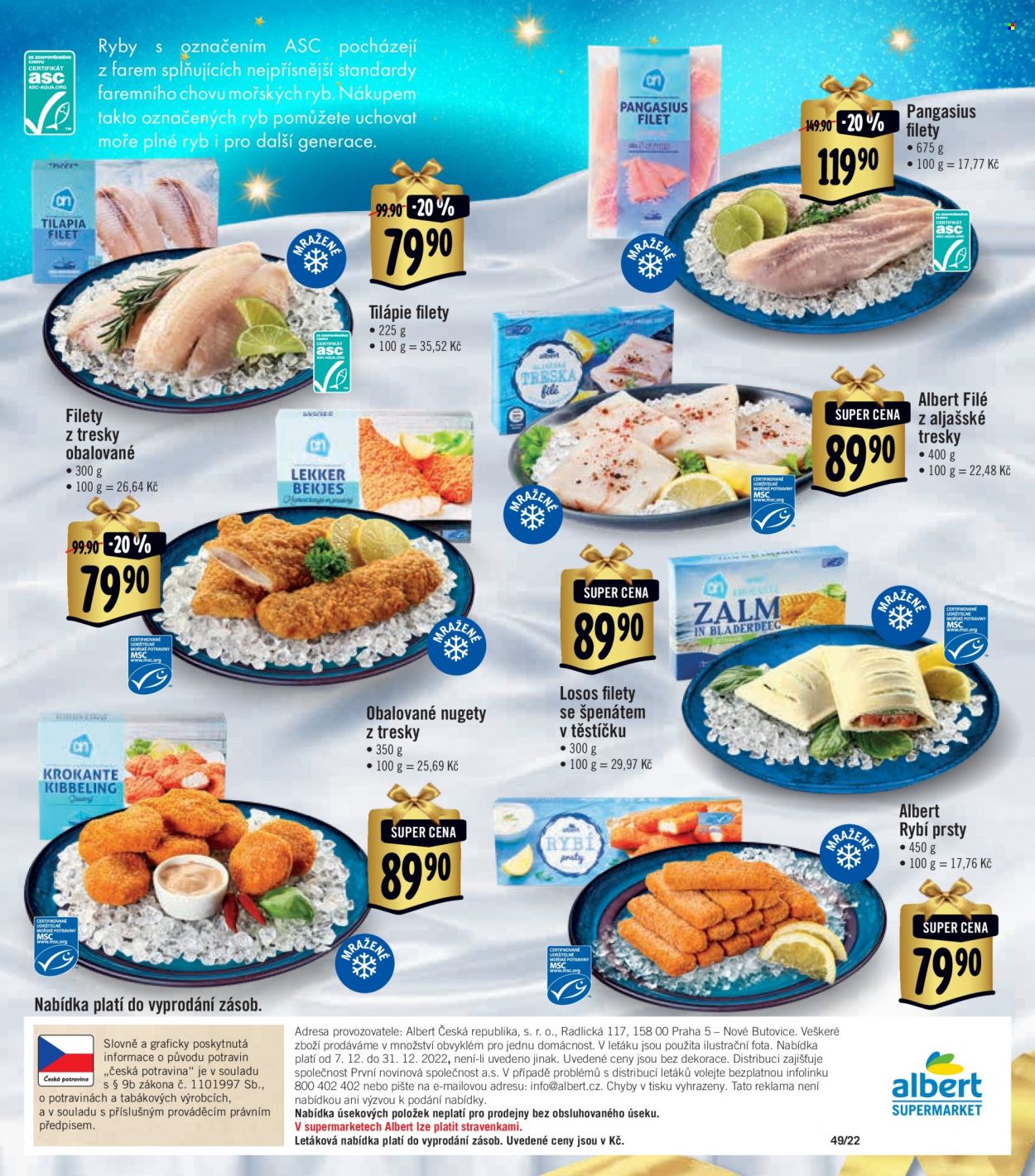 Leták Albert Supermarket - 7.12.2022 - 31.12.2022. Strana 13