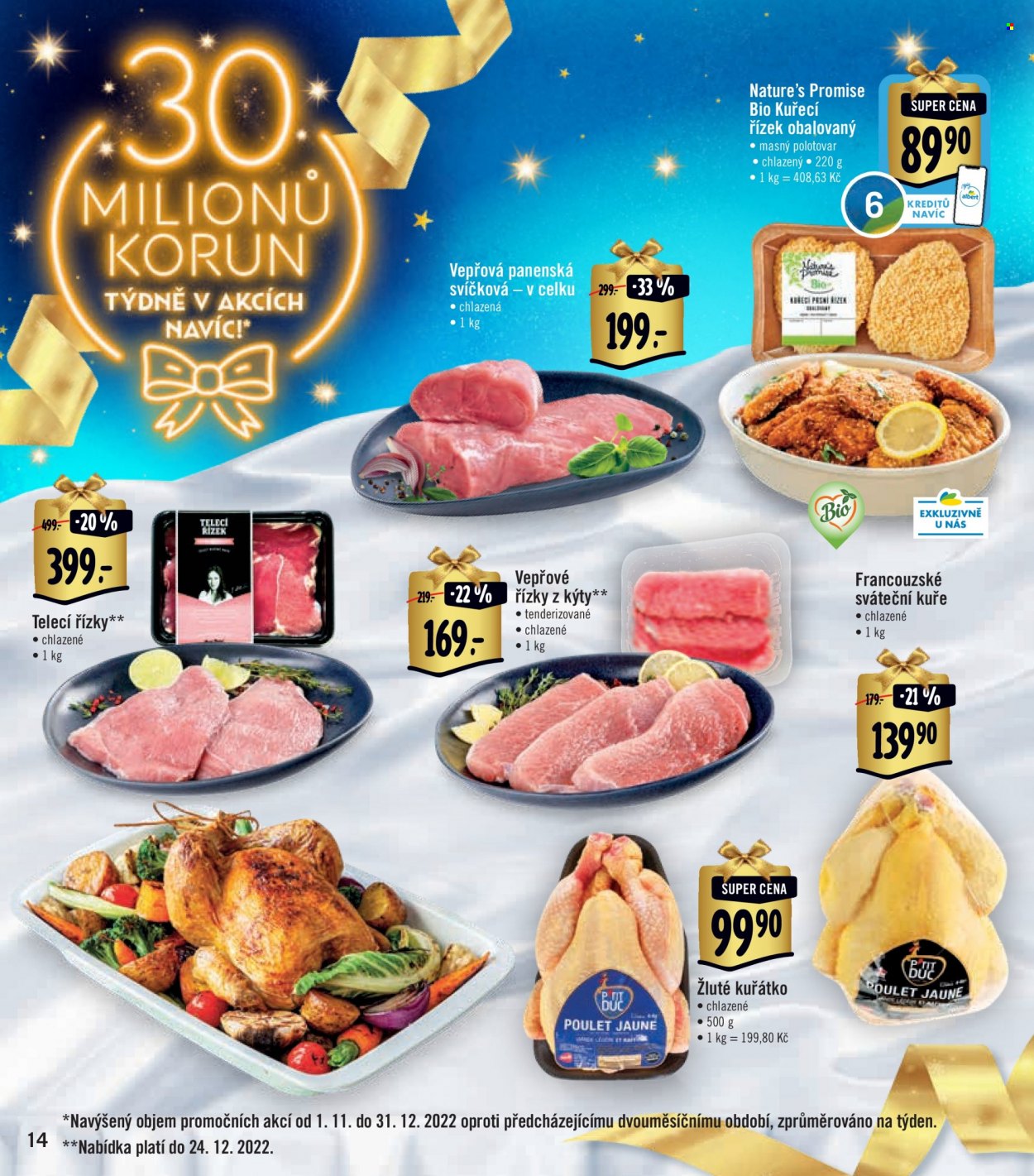 Leták Albert Supermarket - 7.12.2022 - 31.12.2022. Strana 14